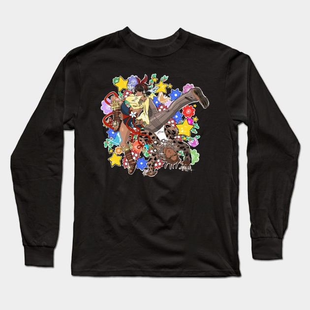 Josie/Eddy Long Sleeve T-Shirt by Glaze